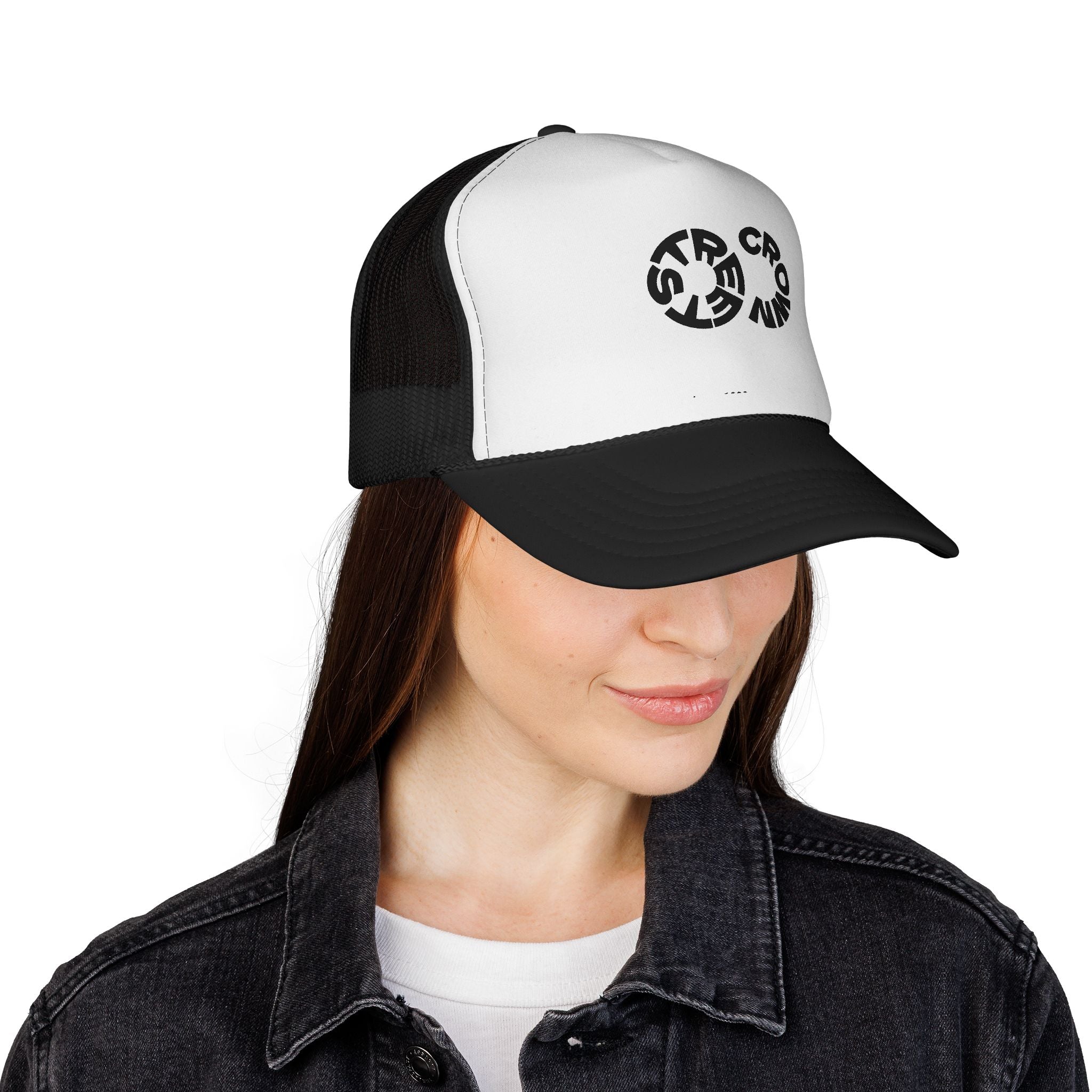 Street Crown Trucker Caps In Colors