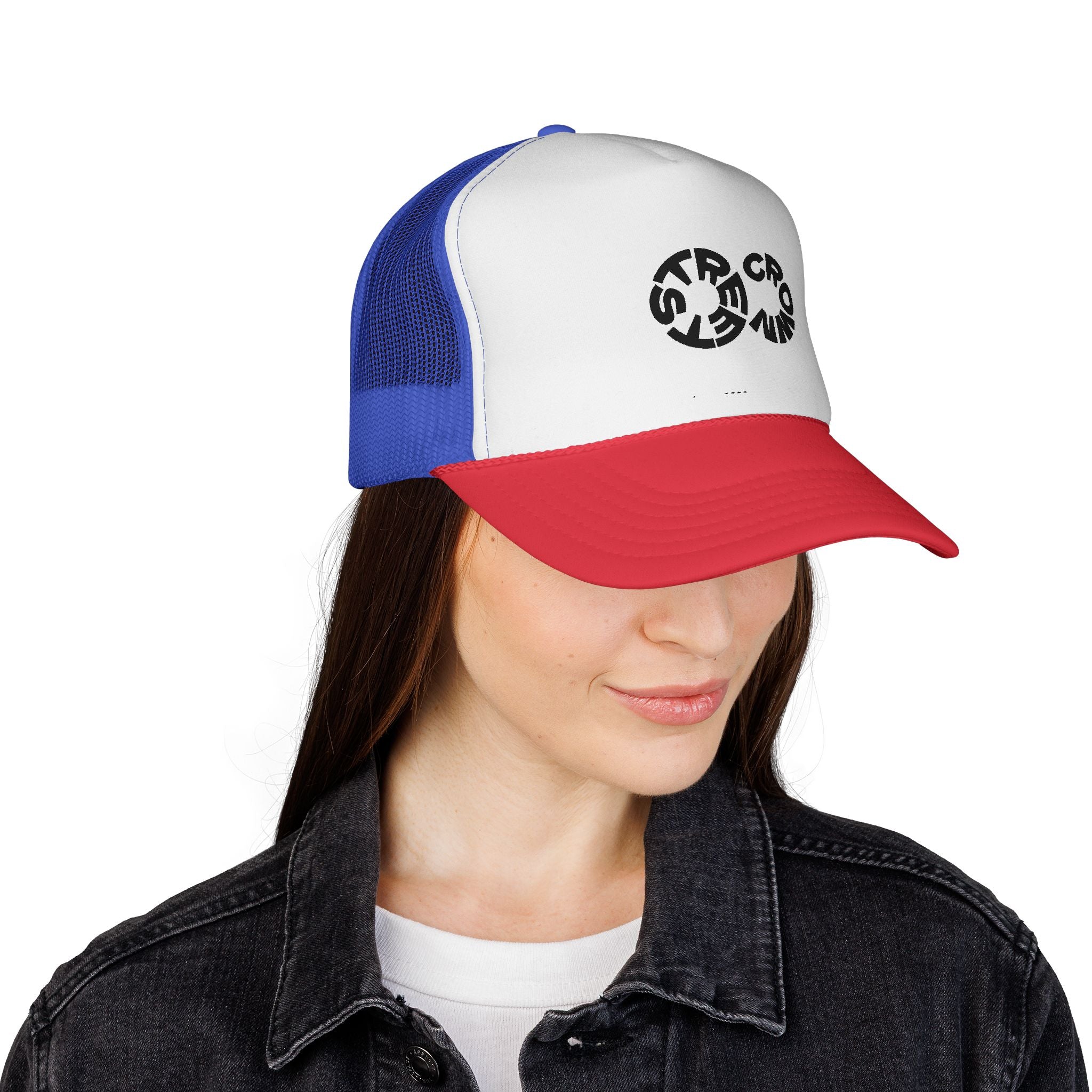 Street Crown Trucker Caps In Colors