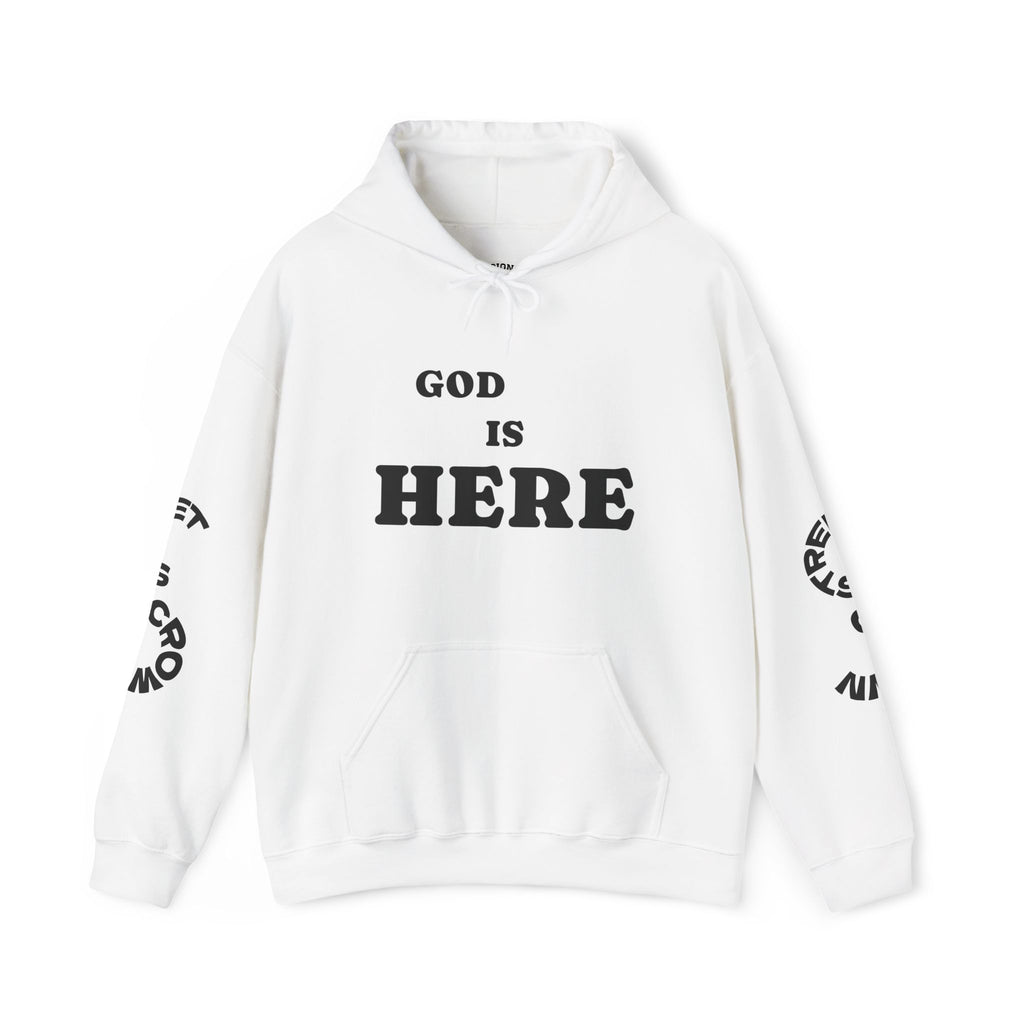 Shatta Wale "God Is Here" Edition Unisex Heavy Blend™ Hooded Sweatshirt