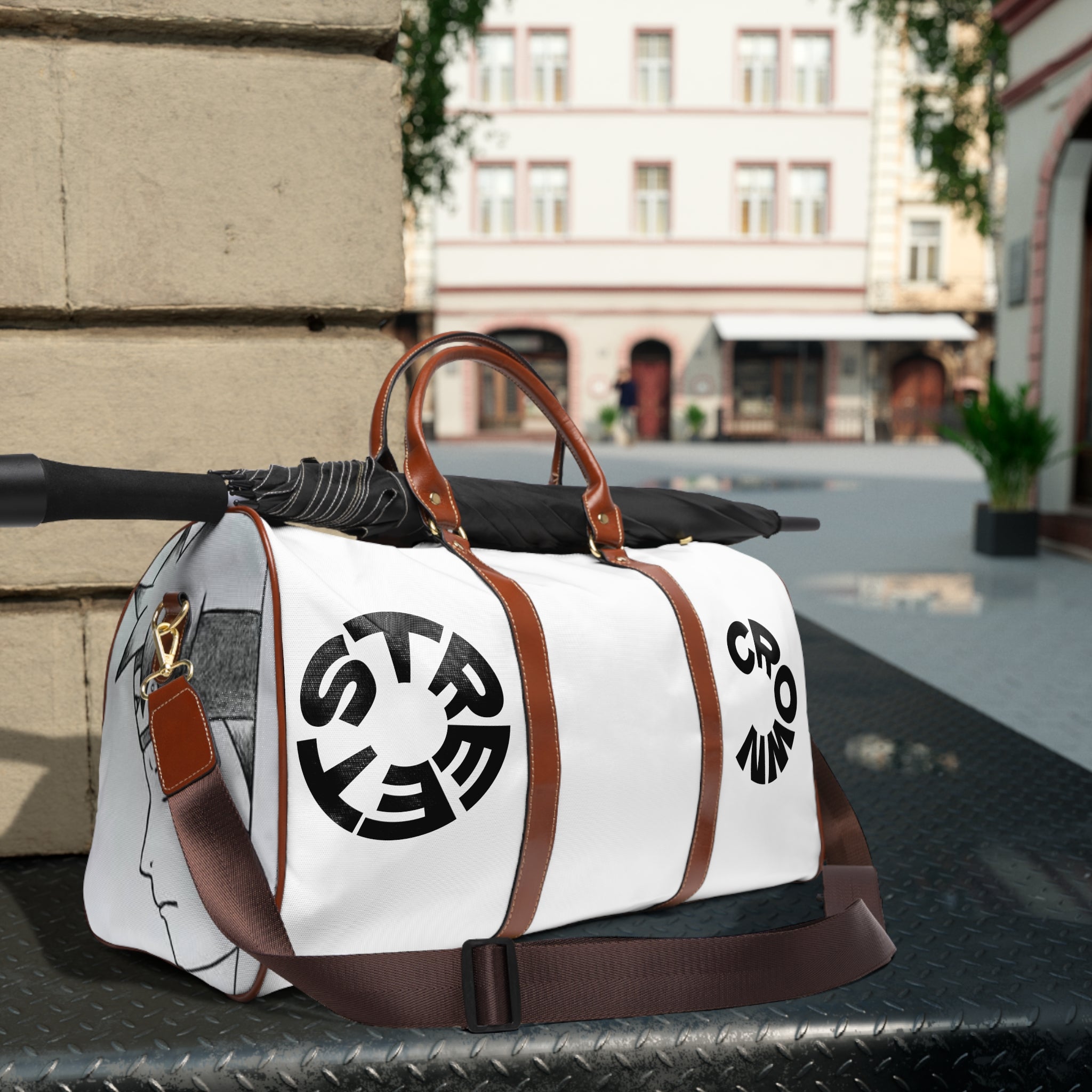 Street Crown Stylish Waterproof Travel Bag - Perfect for Adventure Seekers and Beach Lovers, Gym Tote, Weekend Getaway, Vacation Essential, Travel [...]