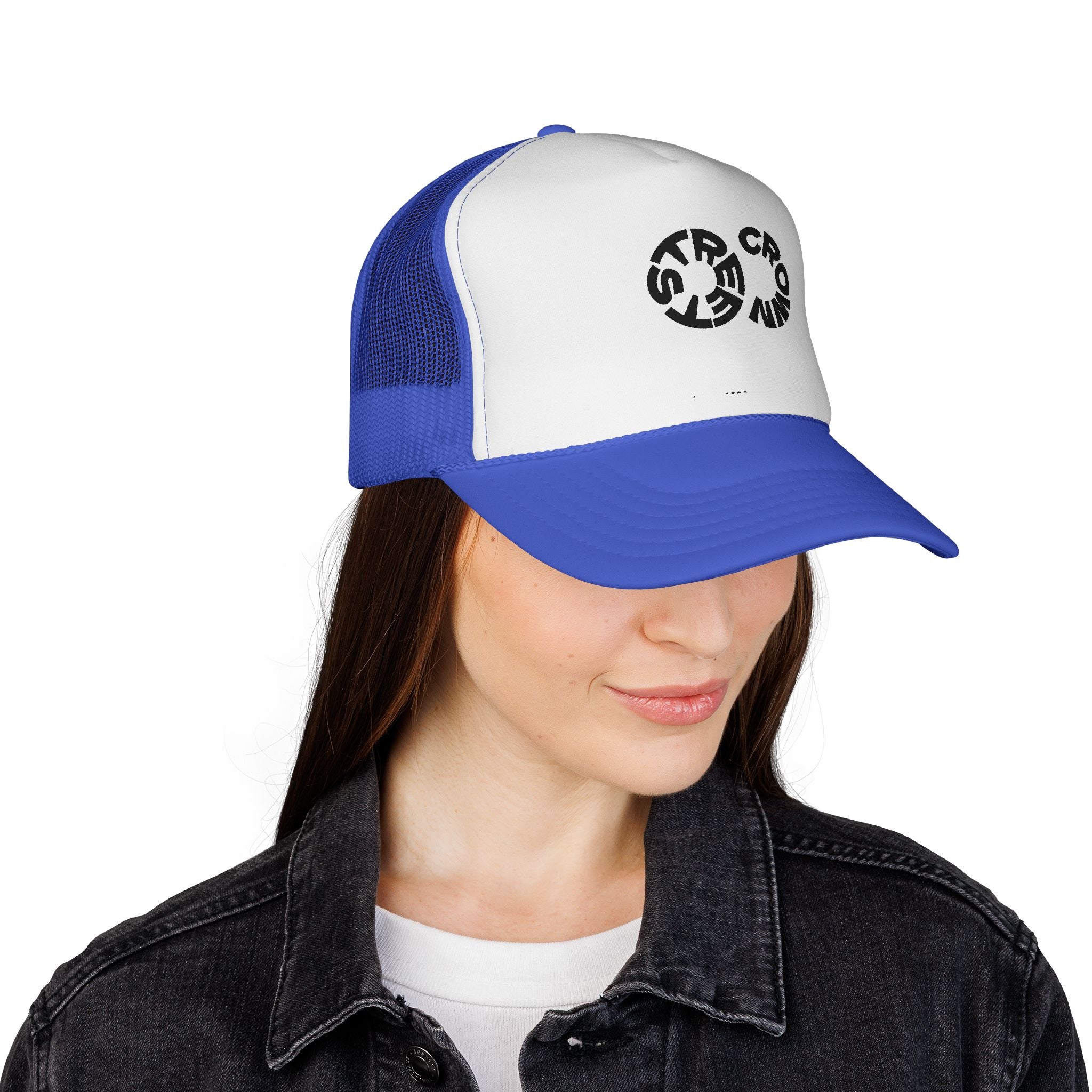 Street Crown Trucker Caps In Colors