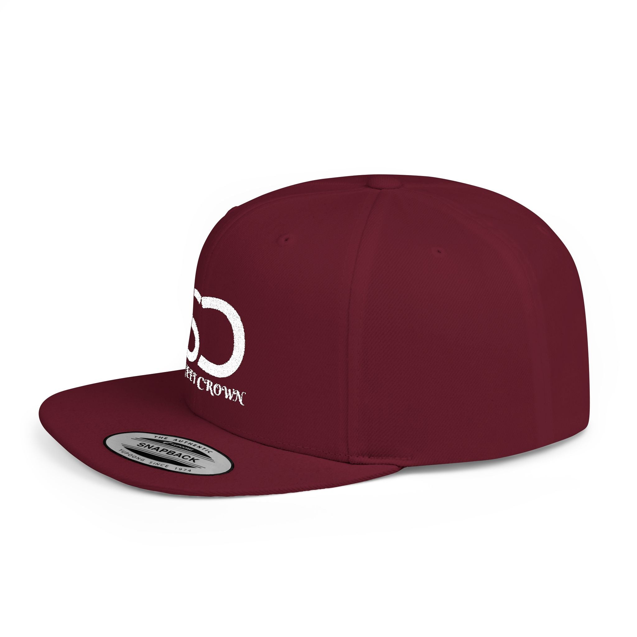 Street Crown Trendy Flat Bill Snapback Hat, Adjustable Baseball Cap, Urban Style, Streetwear Accessory, Perfect for Casual Outings, Gift for Friends