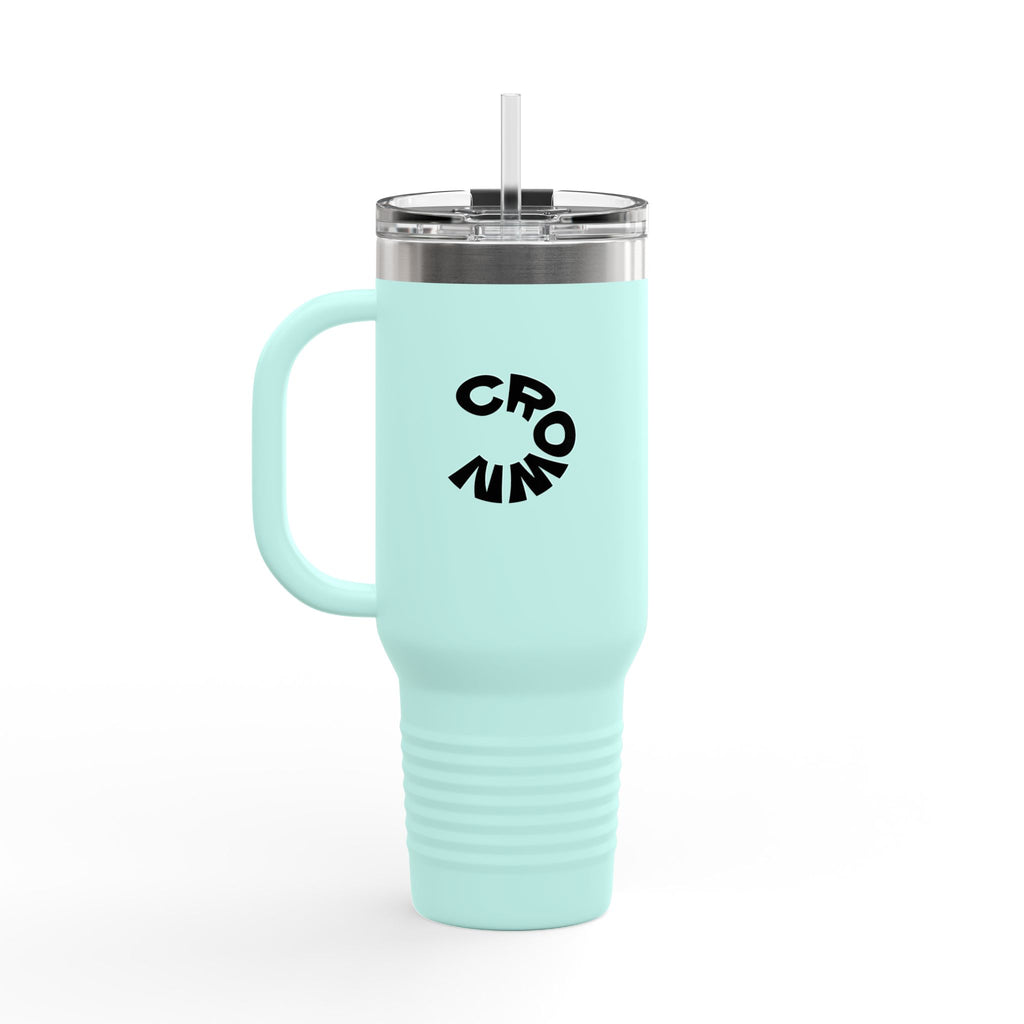 Street Crown 40oz Insulated Travel Mug - Perfect for On-the-Go, Eco-Friendly Tumbler for Coffee, Tea, Road Trips, and Outdoor Adventures