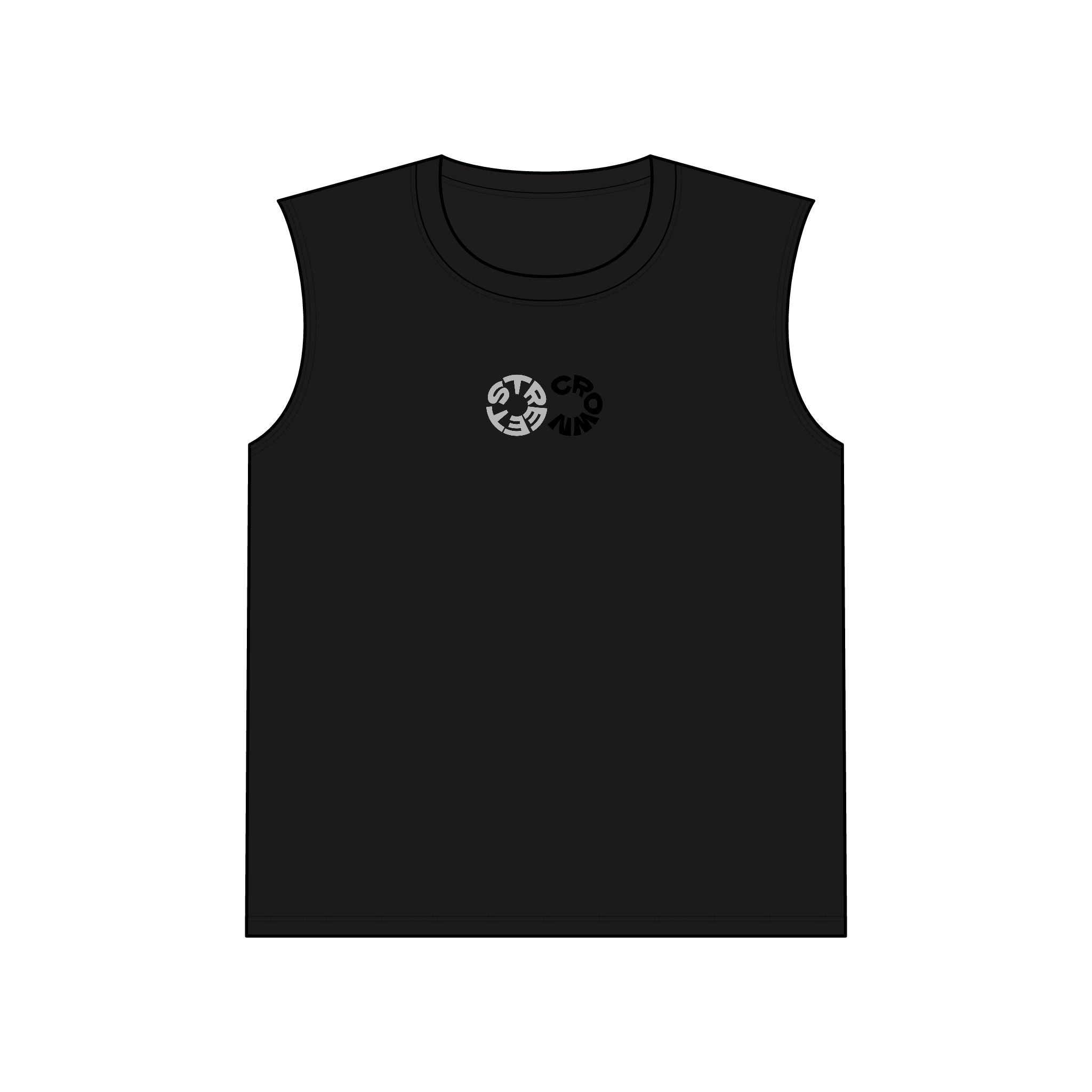 Street Crown Eco-Friendly Unisex Muscle Tank Top | Casual Summer Wear, Workout Shirt, Earth Day Gifts, Sustainable Fashion, Everyday Comfort