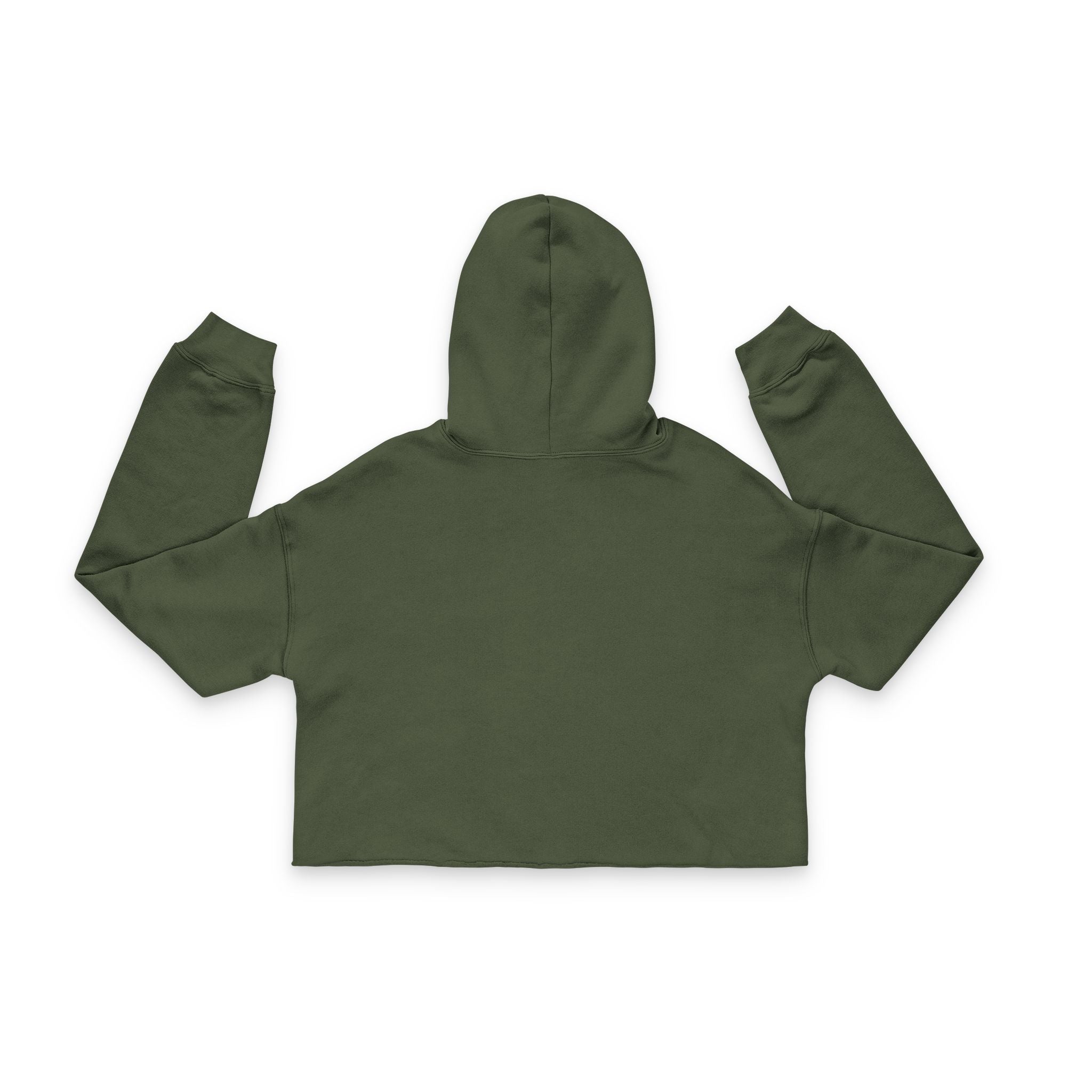 Street Crown Trendy Women's Cropped Hoodie with Unique Graphic Design | Casual Streetwear, Gift for Her, Fashion Forward, Spring Style, Cozy Layering