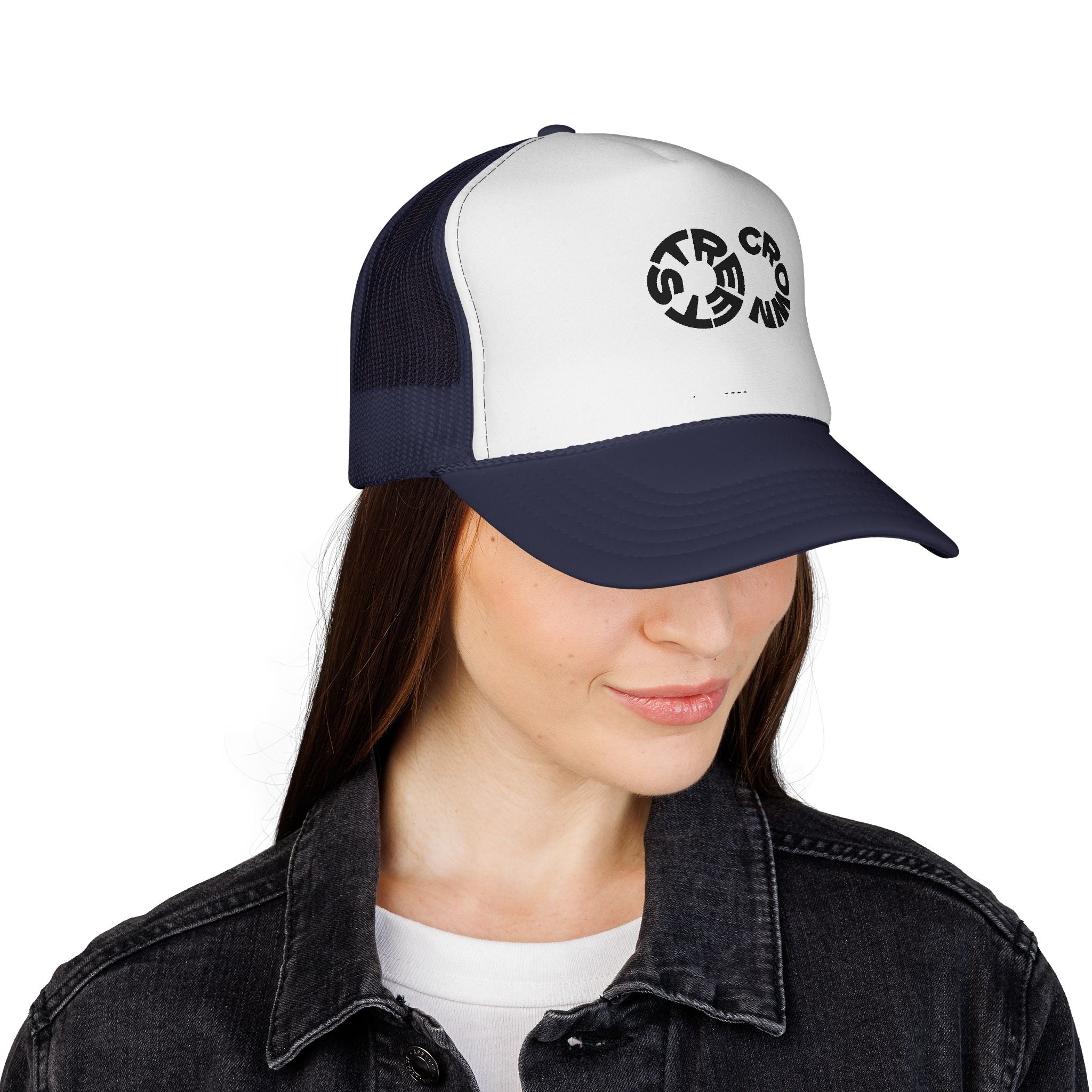 Street Crown Trucker Caps In Colors