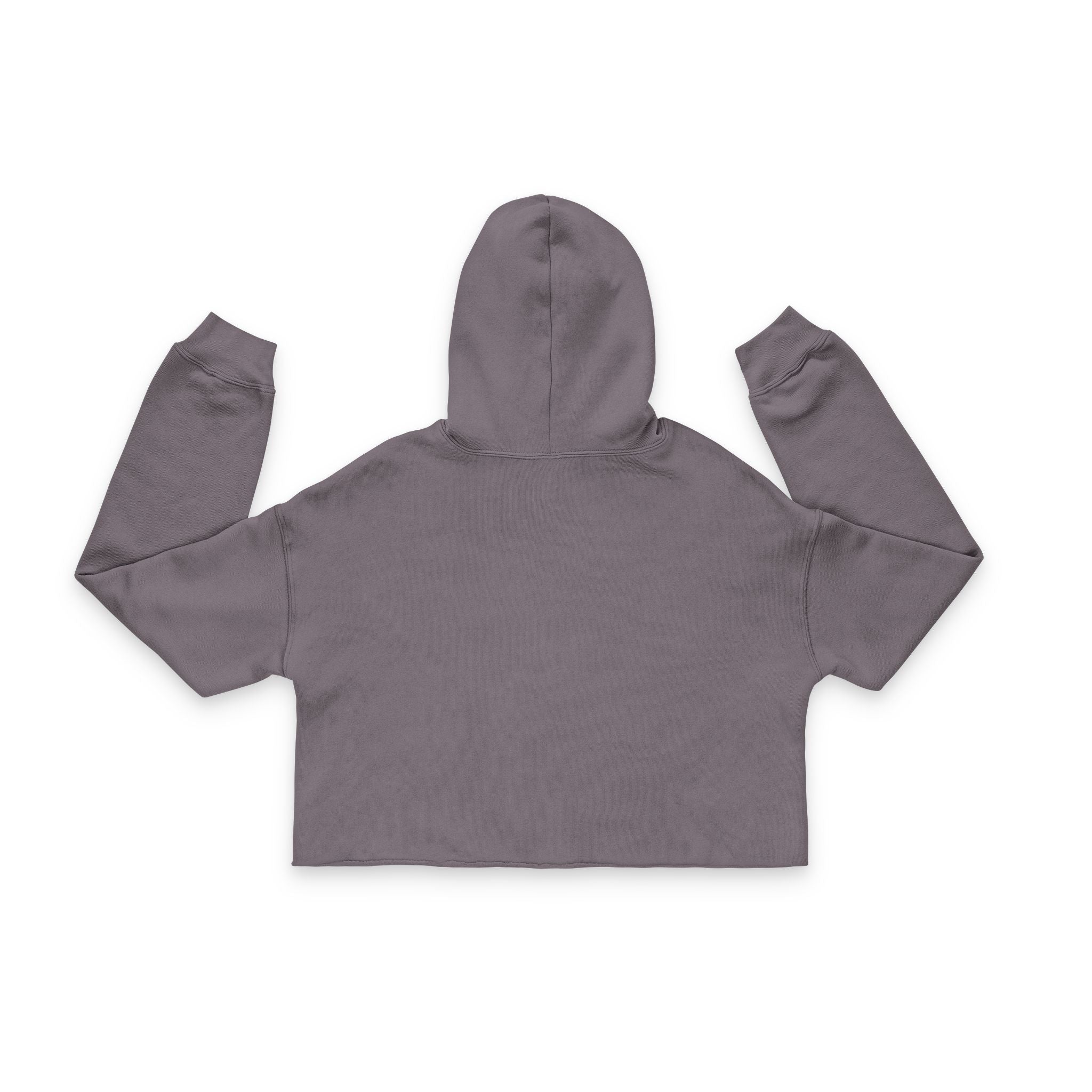 Street Crown Trendy Women's Cropped Hoodie with Unique Graphic Design | Casual Streetwear, Gift for Her, Fashion Forward, Spring Style, Cozy Layering