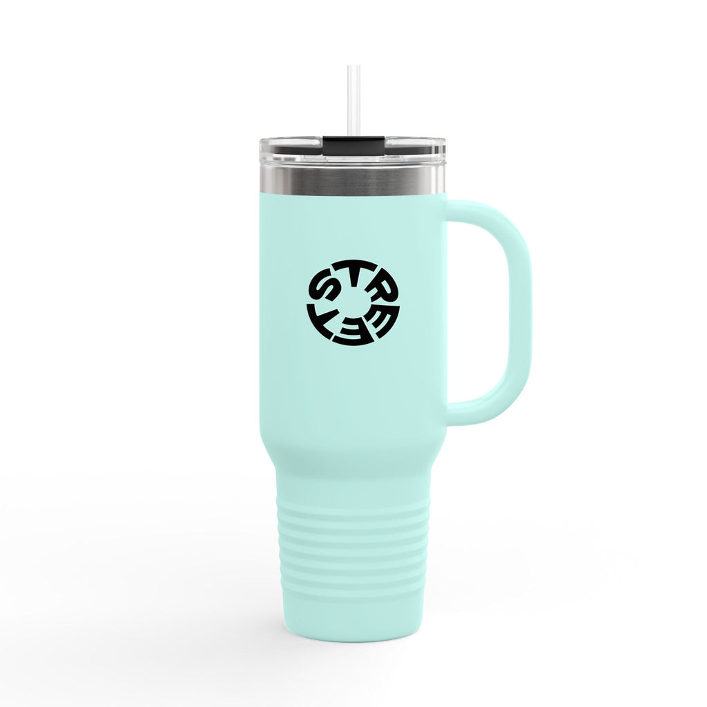Street Crown 40oz Insulated Travel Mug - Perfect for On-the-Go, Eco-Friendly Tumbler for Coffee, Tea, Road Trips, and Outdoor Adventures