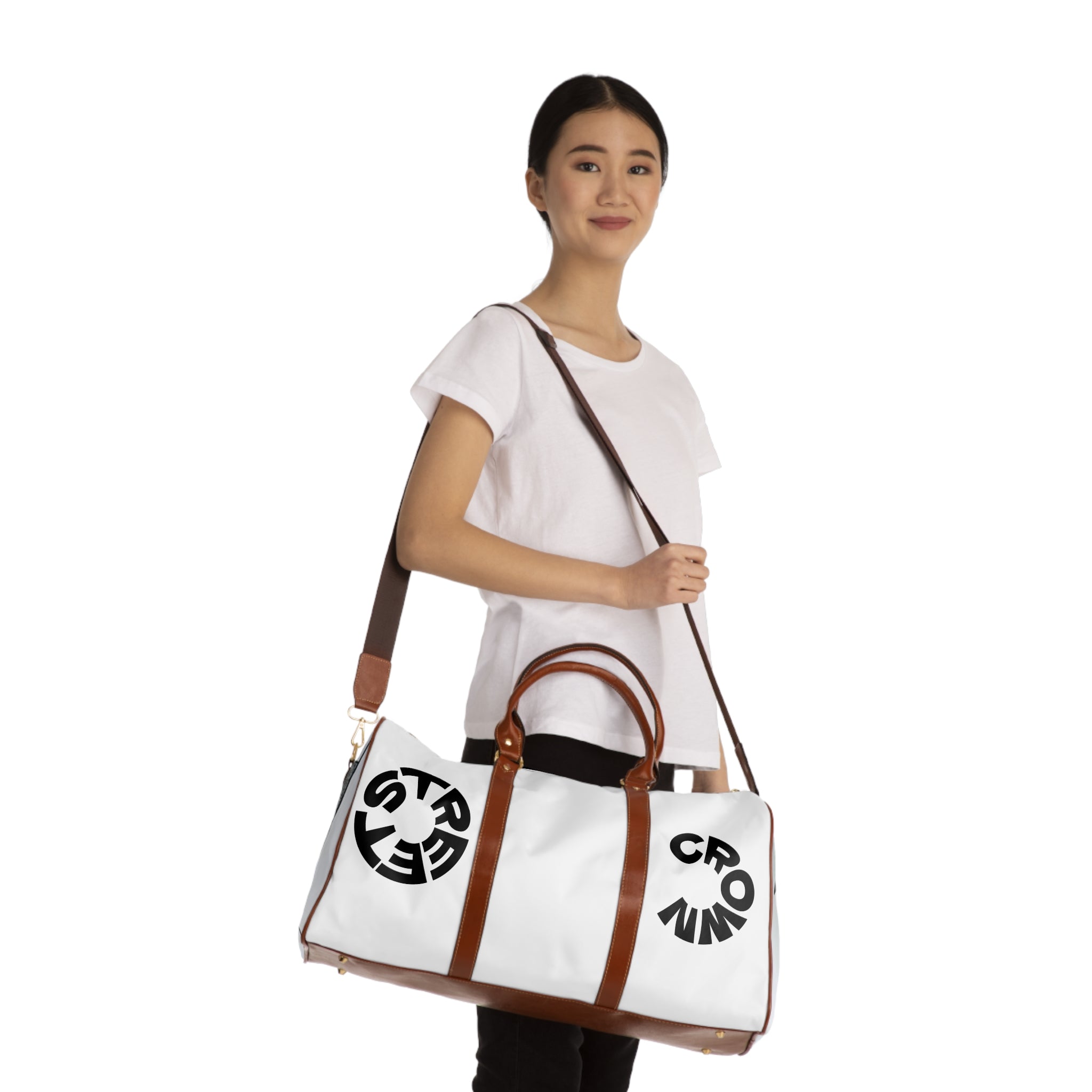 Street Crown Stylish Waterproof Travel Bag - Perfect for Adventure Seekers and Beach Lovers, Gym Tote, Weekend Getaway, Vacation Essential, Travel [...]
