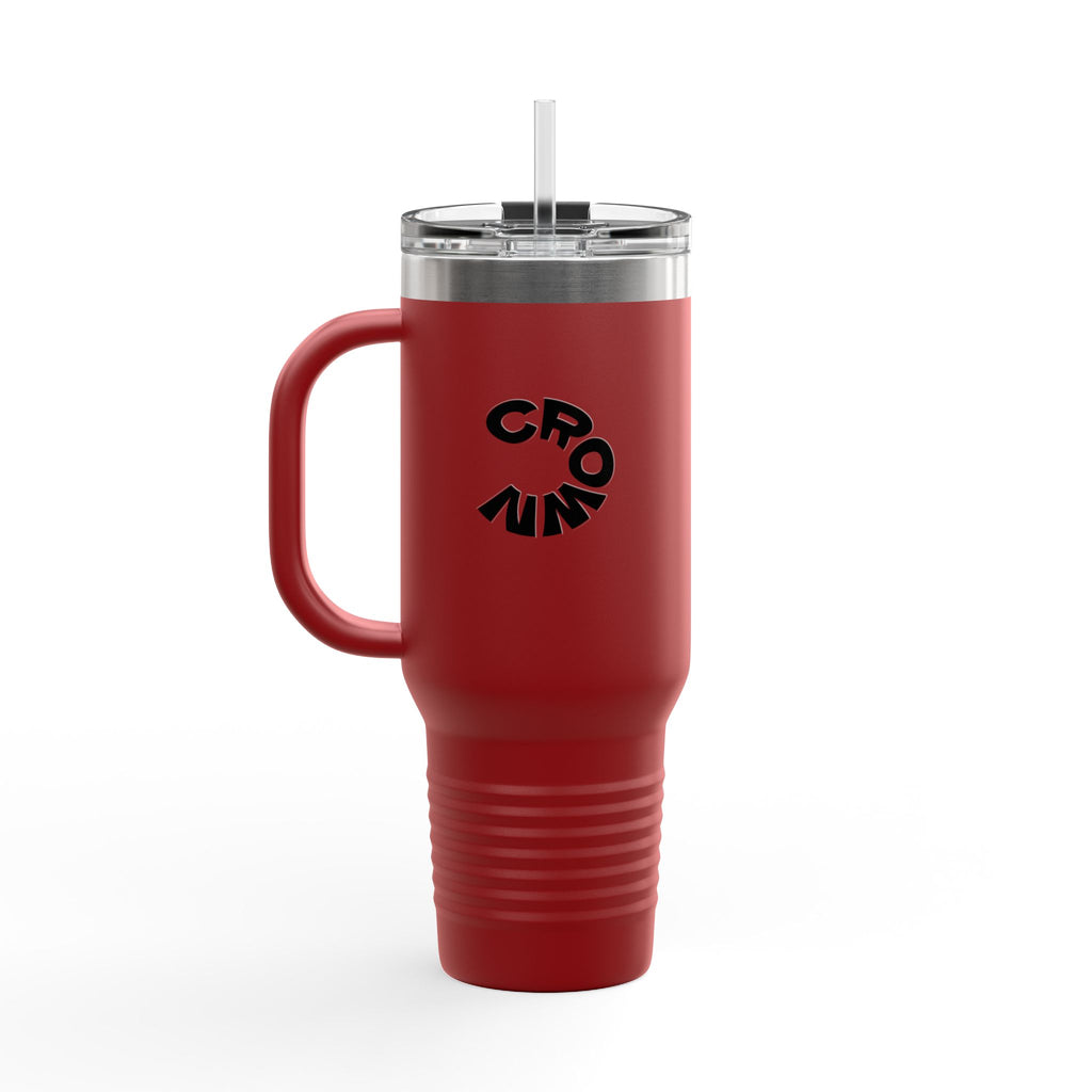 Street Crown 40oz Insulated Travel Mug - Perfect for On-the-Go, Eco-Friendly Tumbler for Coffee, Tea, Road Trips, and Outdoor Adventures