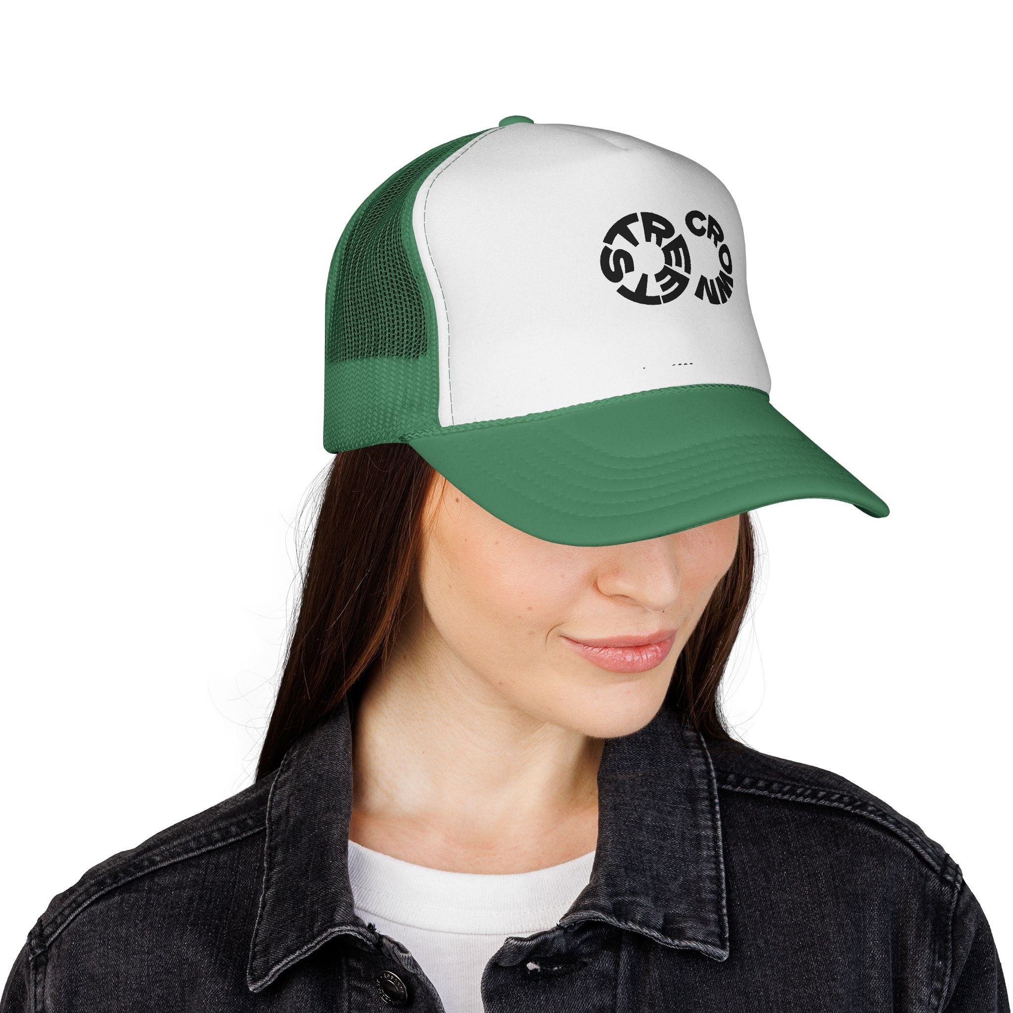Street Crown Trucker Caps In Colors