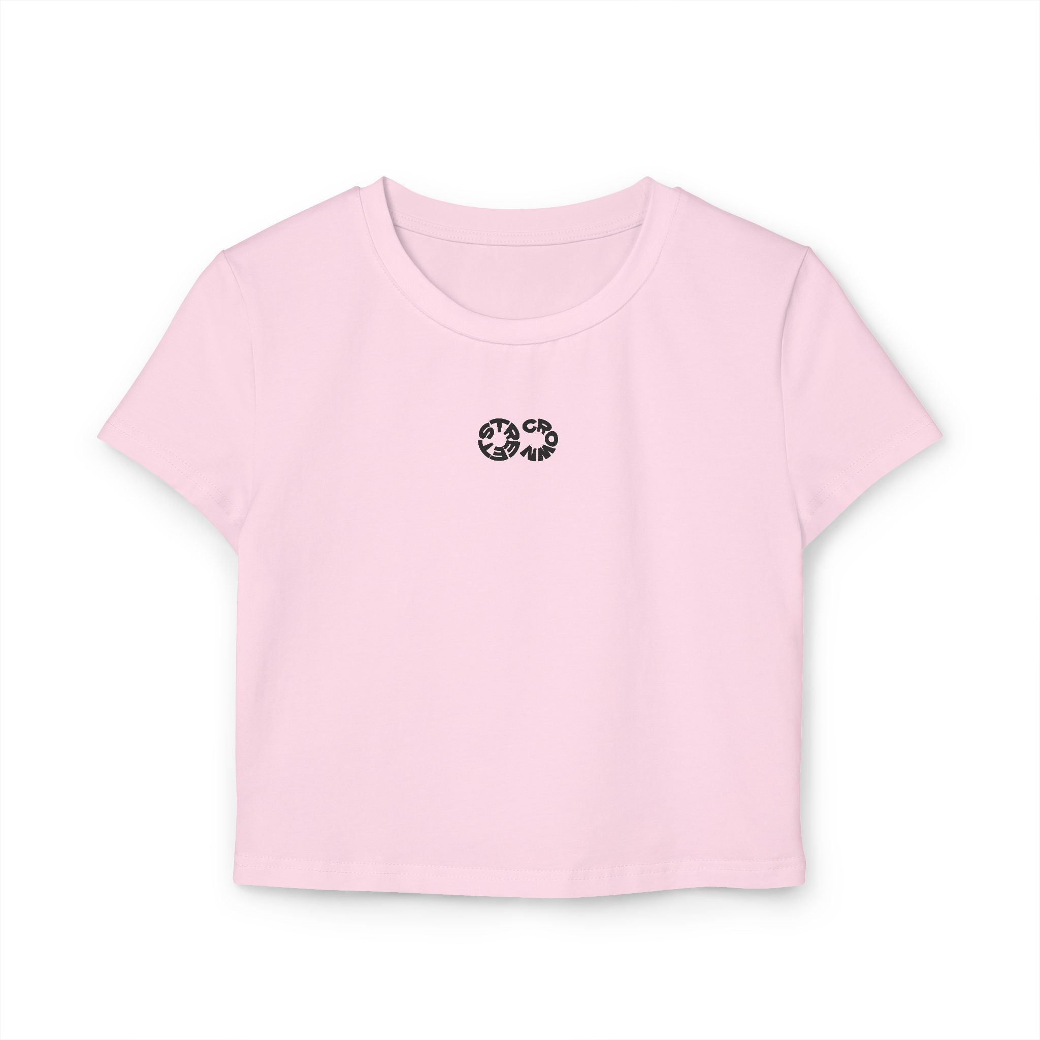 Street Crown Trendy Women's Baby Tee with Unique Design, Cute Crop Top for Casual Outings, Gift for Birthdays, Summer Style, Festive Vibes
