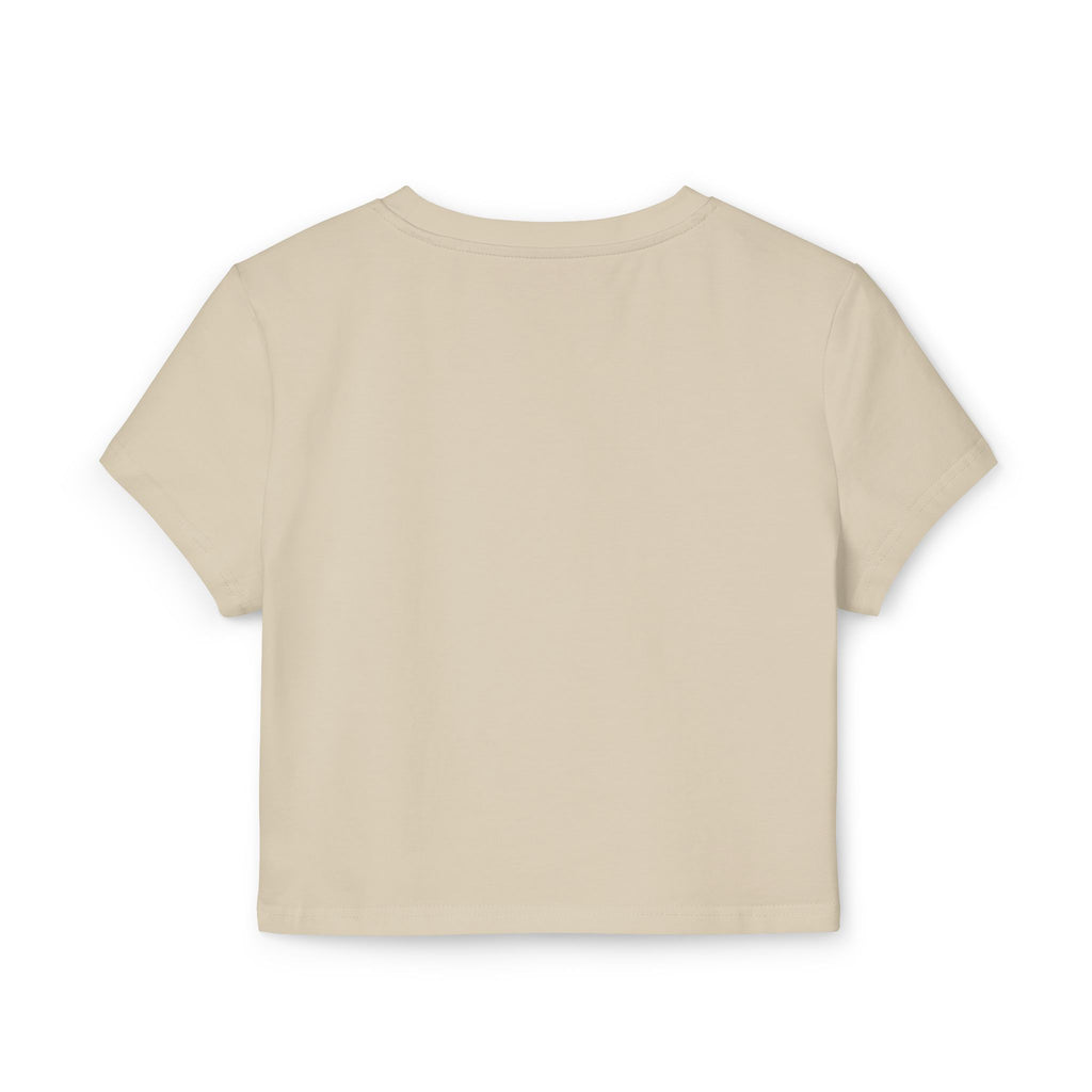Street Crown Trendy Women's Baby Tee with Unique Design, Cute Crop Top for Casual Outings, Gift for Birthdays, Summer Style, Festive Vibes