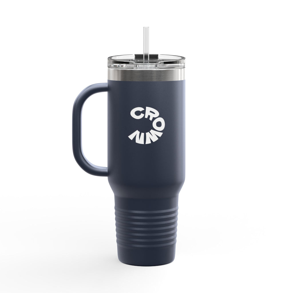 Street Crown 40oz Insulated Travel Mug - Perfect for On-the-Go, Eco-Friendly Tumbler for Coffee, Tea, Road Trips, and Outdoor Adventures